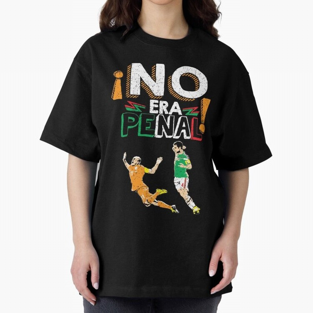 No Era Penal Oversized T-Shirt Cheer through Every Moment of the FIFA World Cup 2026 USA Canada Mexico Journey through Neymar, Haaland and Cristiano Ronaldo Highlights, Portugal Pride, Match Day Excitement, Supporter Culture, Golden Goals and