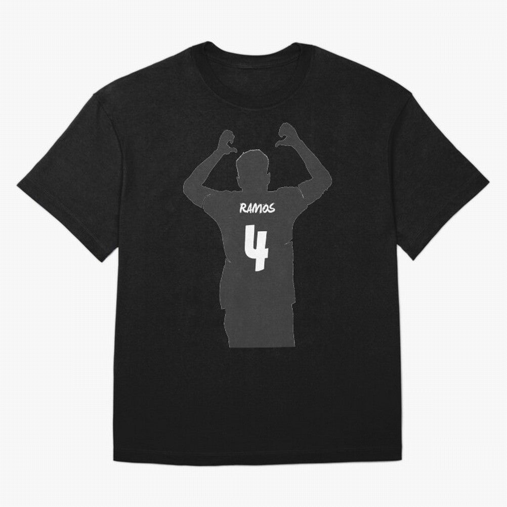 Sergio Ramos artwork Oversized T-Shirt Share the Excitement of FIFA World Cup 2026 USA Canada Mexico with Messi, Neymar and Mbappe, Argentina Energy, Supporter Pride, Iconic Celebrations, Legendary Names and Global Match Day Energy; Perfect for