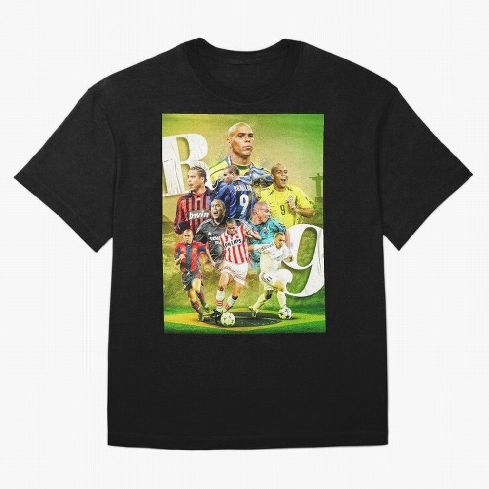 Wallpaper Ronaldo Nazario Brazil Oversized T-Shirt Celebrate the Road through Match Day Hype around FIFA World Cup 2026, Haaland and Mbappe, Brazil, Vintage Soccer Flavor, Modern Football Stars, National Flags and Final Night Emotion; Perfect for