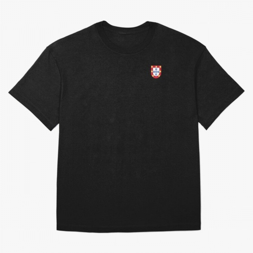 Portuguese Shield Oversized T-Shirt Follow the Road to Match Day Hype around FIFA World Cup 2026, CR7, France and Portugal, Fan Favorite Moments, National Team Passion, Big Match Drama and Soccer History; Built for Supporters Chasing Trophy Dreams,