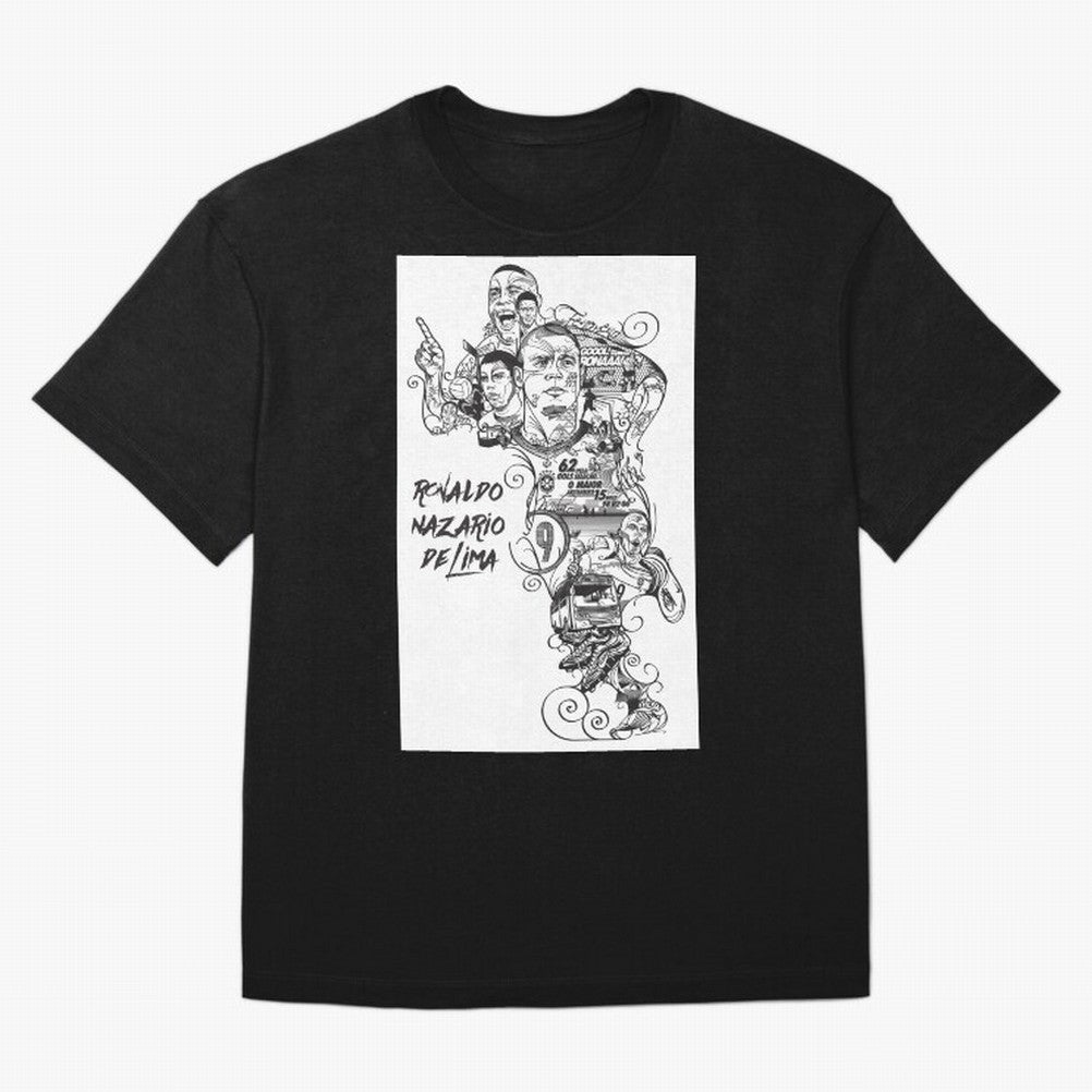The R9 Era Oversized T-Shirt Bring World Football Passion into Global Football Passion for FIFA World Cup 2026 USA Canada Mexico, Inspired by Mbappe and Neymar, England, France and Netherlands, Soccer Culture, Superstar Moments, National Team