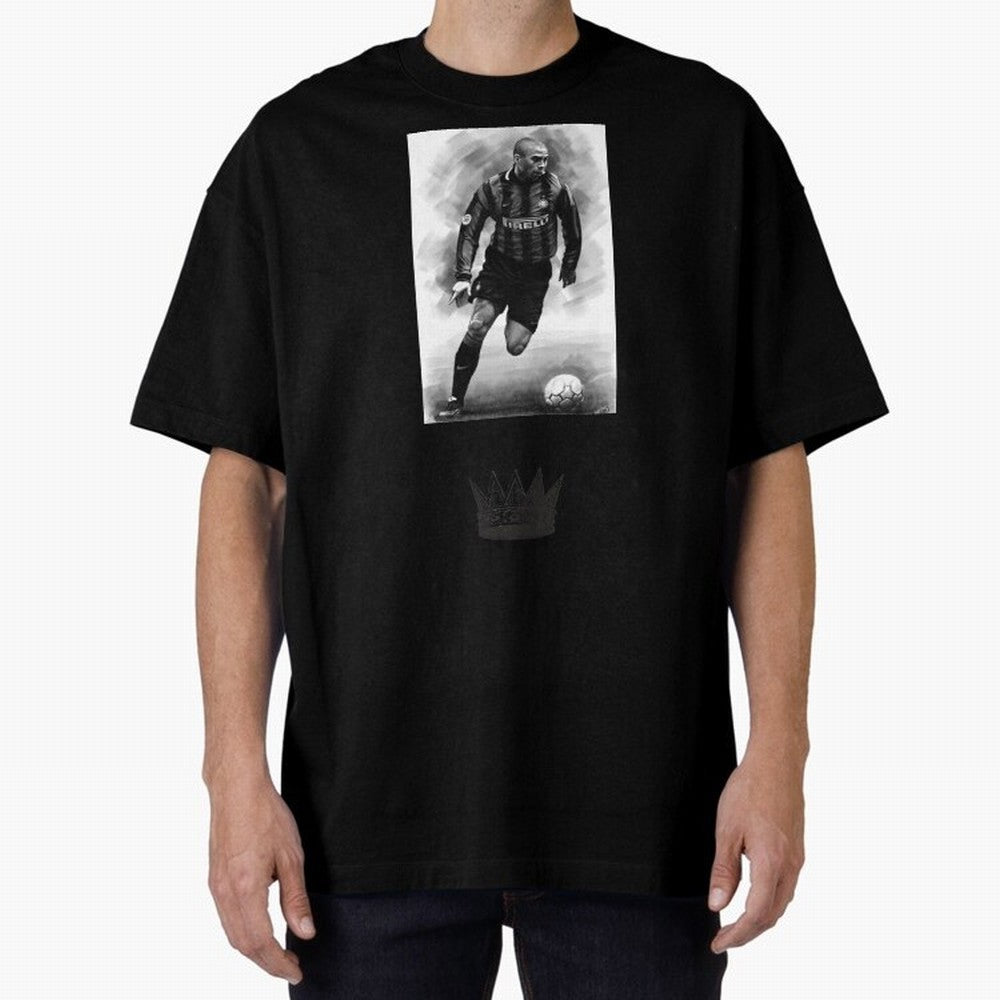 The Real Ronaldo Oversized T-Shirt Upgrade FIFA World Cup 2026 Spirit, Capturing France and Portugal, Messi, CR7 and Mbappe, Stadium Chants, National Pride, Trophy Dreams and Unforgettable Football Memories; Ideal for Football Dads, Football Moms,
