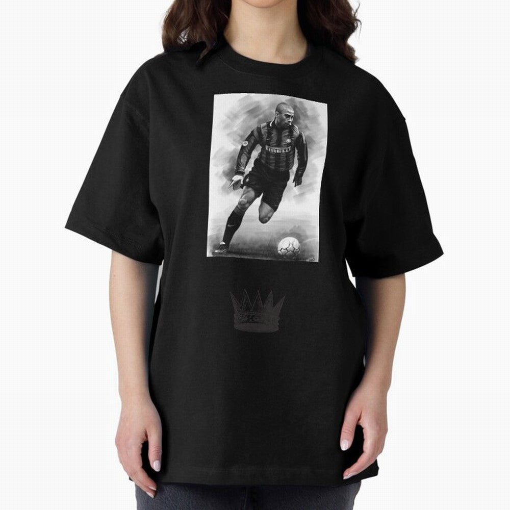 The Real Ronaldo Oversized T-Shirt Upgrade FIFA World Cup 2026 Spirit, Capturing France and Portugal, Messi, CR7 and Mbappe, Stadium Chants, National Pride, Trophy Dreams and Unforgettable Football Memories; Ideal for Football Dads, Football Moms,