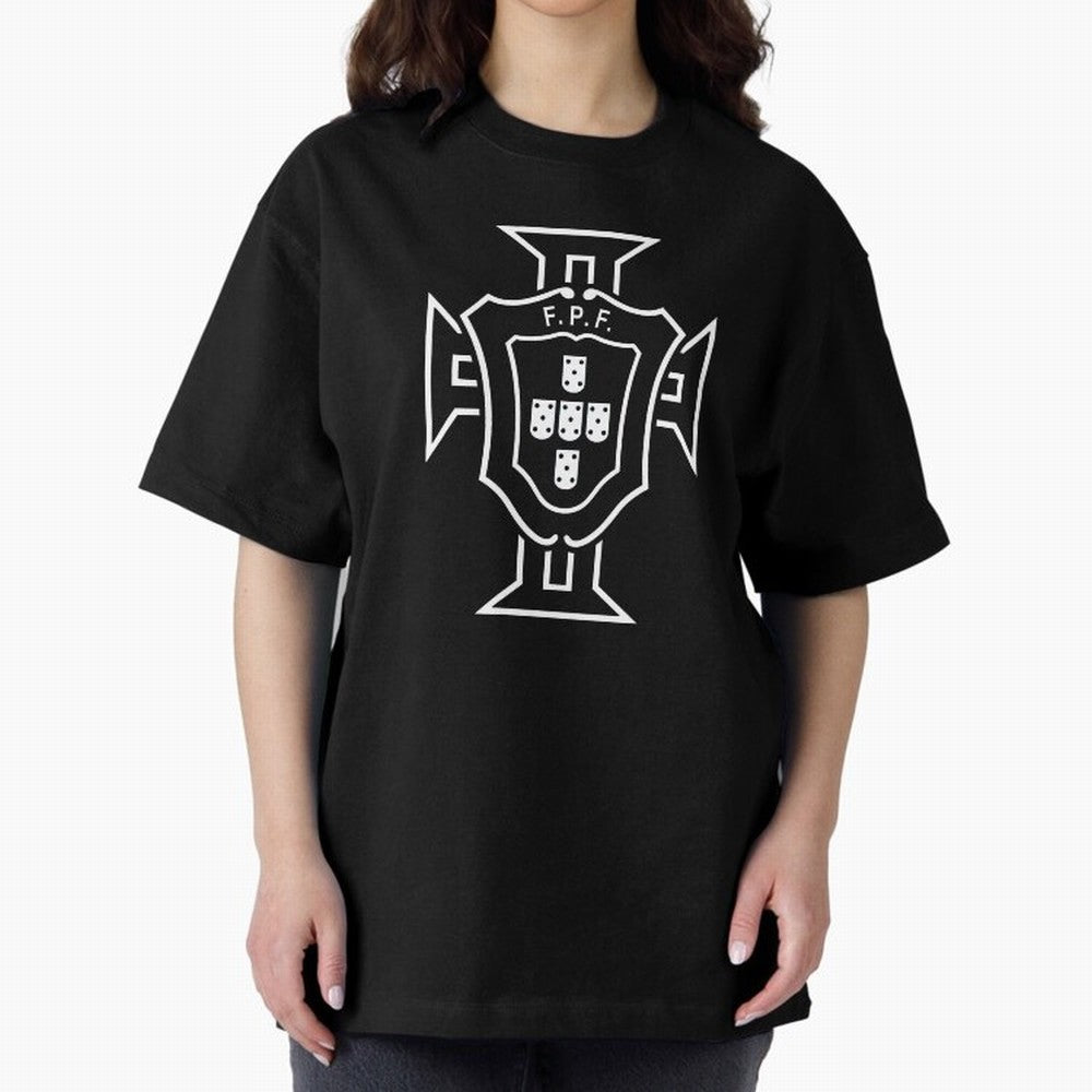 Portugal Oversized T-Shirt Experience the Global Stage of Match Day Hype around FIFA World Cup 2026 USA Canada Mexico, Mbappe, Portugal, Soccer Culture, Superstar Moments, National Team Dreams and Competitive Fire; Perfect for Supporters Who Want