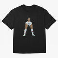 Ronaldo Oversized T-Shirt Turn Up for the FIFA World Cup 2026 Journey through CR7 and Messi Highlights, Portugal Pride, Classic Soccer Heritage, Championship Pressure, Fan Loyalty and International Pride; Great for Supporters Who Love Legendary