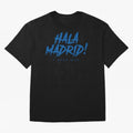 Hala Madrid Oversized T-Shirt Share the FIFA World Cup 2026 USA Canada Mexico Journey through CR7 and Messi Highlights, Portugal, Spain and Germany Pride, Stadium Memories, Football Loyalty, International Chants and Championship Tradition; Made for