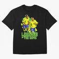 Ronaldinho and ronaldo brazil football print art Oversized T-Shirt Create FIFA World Cup 2026 Group Stage for Fans of Messi, Neymar and Mbappe and Spain and Netherlands, Bringing Worldwide Fan Energy, Dramatic Goals, Stadium Lights and Championship