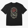 Stray from the path /only ddeath is real Oversized T-Shirt Share Match Day Hype around FIFA World Cup 2026 USA Canada Mexico, Mbappe, Argentina and Brazil, Worldwide Fan Energy, Dramatic Goals, Stadium Lights and Championship Celebrations; Great