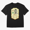 Ronaldo Ultimate Card Oversized T-Shirt Honor Champions and Dreams in Match Day Hype around FIFA World Cup 2026, Cristiano Ronaldo, Haaland and CR7, Argentina, France and Brazil, Tournament Hype, Historic Matchups, Family Viewing Parties and Global