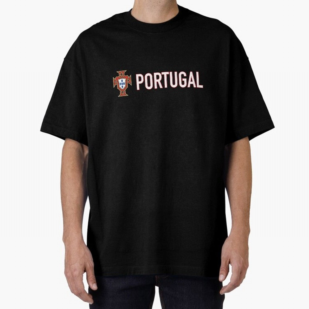 Portugal Oversized T-Shirt Represent Fans Who Live for the FIFA World Cup 2026 USA Canada Mexico Journey through Messi, CR7 and Mbappe Highlights, Portugal, Spain and Germany Pride, Retro Football Energy, Iconic Rivalries, Trophy Chase Drama and