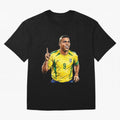 Ronaldo Fen?meno Oversized T-Shirt Relive FIFA World Cup 2026 USA Canada Mexico for Fans of Messi and Germany, Bringing Fan Favorite Moments, National Team Passion, Big Match Drama and Soccer History; Perfect for People Who Love Argentina, Brazil,