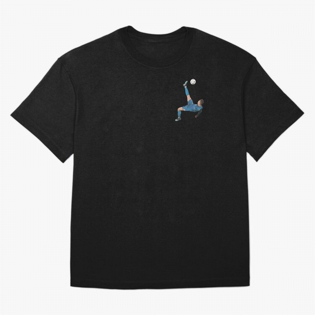Ronaldo Bicycle Kick - Real Madrid vs Juventus Oversized T-Shirt Live for the Drama of Match Day Hype around FIFA World Cup 2026 Group Stage, Neymar, Argentina, France and Brazil, Tournament Hype, Historic Matchups, Family Viewing Parties and