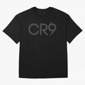 CR9 Power Oversized T-Shirt Celebrate Fan Favorites in Global Football Passion for FIFA World Cup 2026 Group Stage, Filled with Messi, CR7 and Mbappe, Spain, Goal Celebration Energy, Supporter Heritage, Football Icons and Worldwide Tournament Joy;