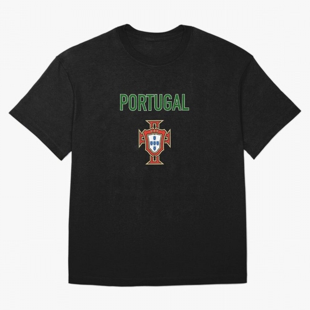 Portugal Oversized T-Shirt Celebrate Soccer Greatness during FIFA World Cup 2026 Featuring Neymar, Brazil, Portugal and Argentina Energy, Global Supporter Spirit, Legendary Goals, National Colors and Tournament Celebration; Made for Collectors Who