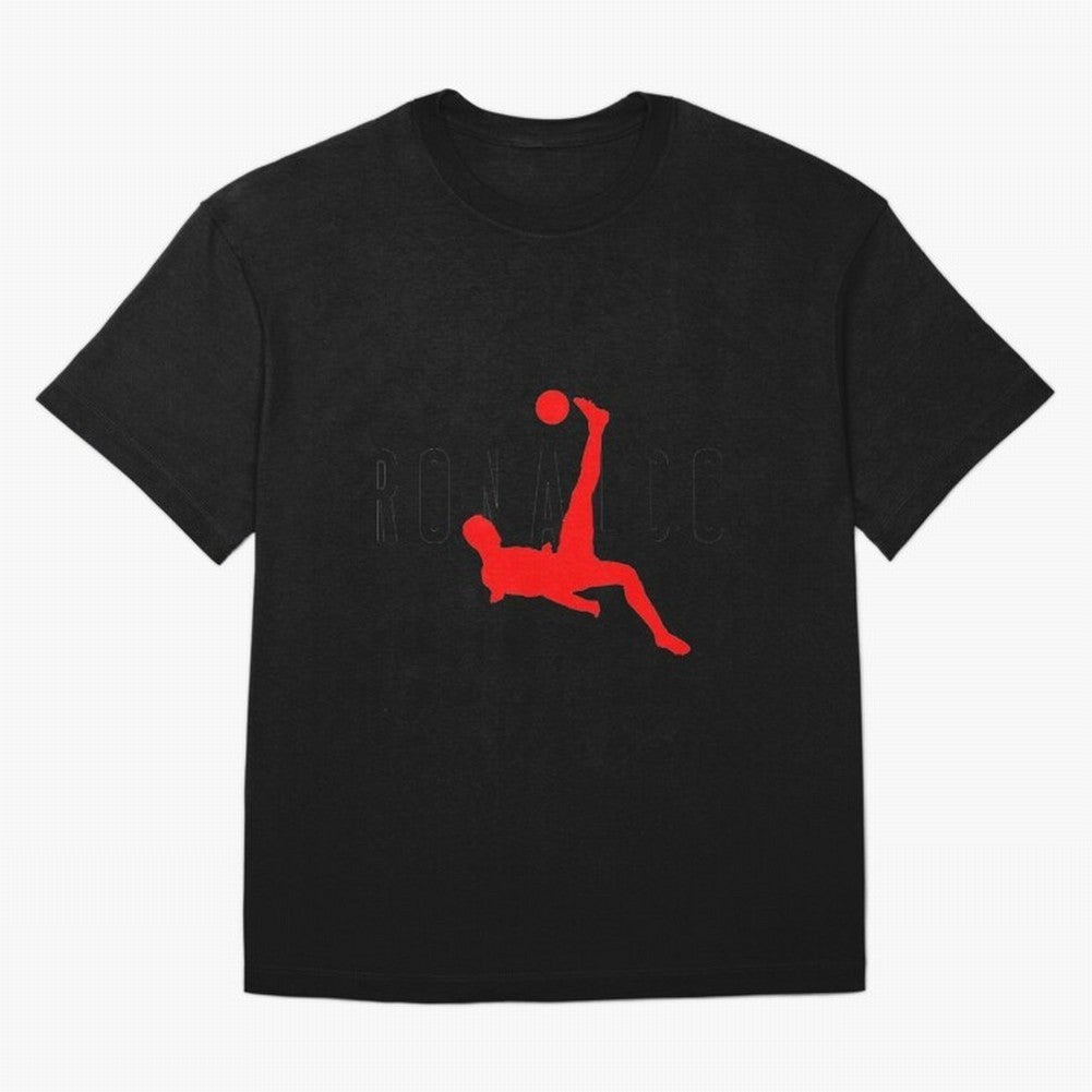 Air Ronaldo Classic T-Shirt Oversized T-Shirt Bring Home Global Football Passion for FIFA World Cup 2026, Highlighting Messi and Cristiano Ronaldo, England, France and Netherlands, Championship Spirit, Famous Goals, Roaring Crowds and International