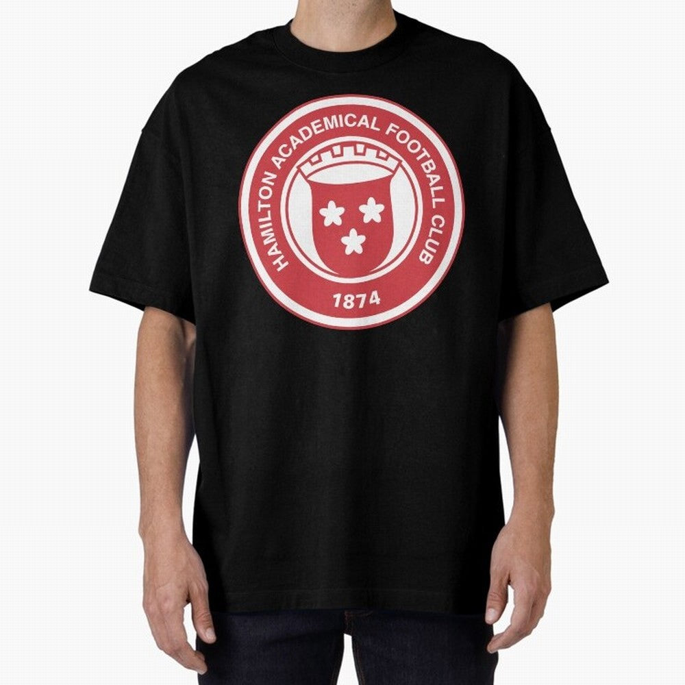 Hamilton Accies Football Club Oversized T-Shirt Celebrate Global Passion for FIFA World Cup 2026 Filled with Haaland, Portugal, Spain and Germany Energy, Global Supporter Spirit, Legendary Goals, National Colors and Tournament Celebration; Ideal
