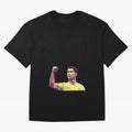 Ronaldo pop art Oversized T-Shirt Bring Home FIFA World Cup 2026 USA Canada Mexico for Fans of Haaland and England and Germany, Bringing Tournament Hype, Historic Matchups, Family Viewing Parties and Global Sports Pride; Created for Match Day