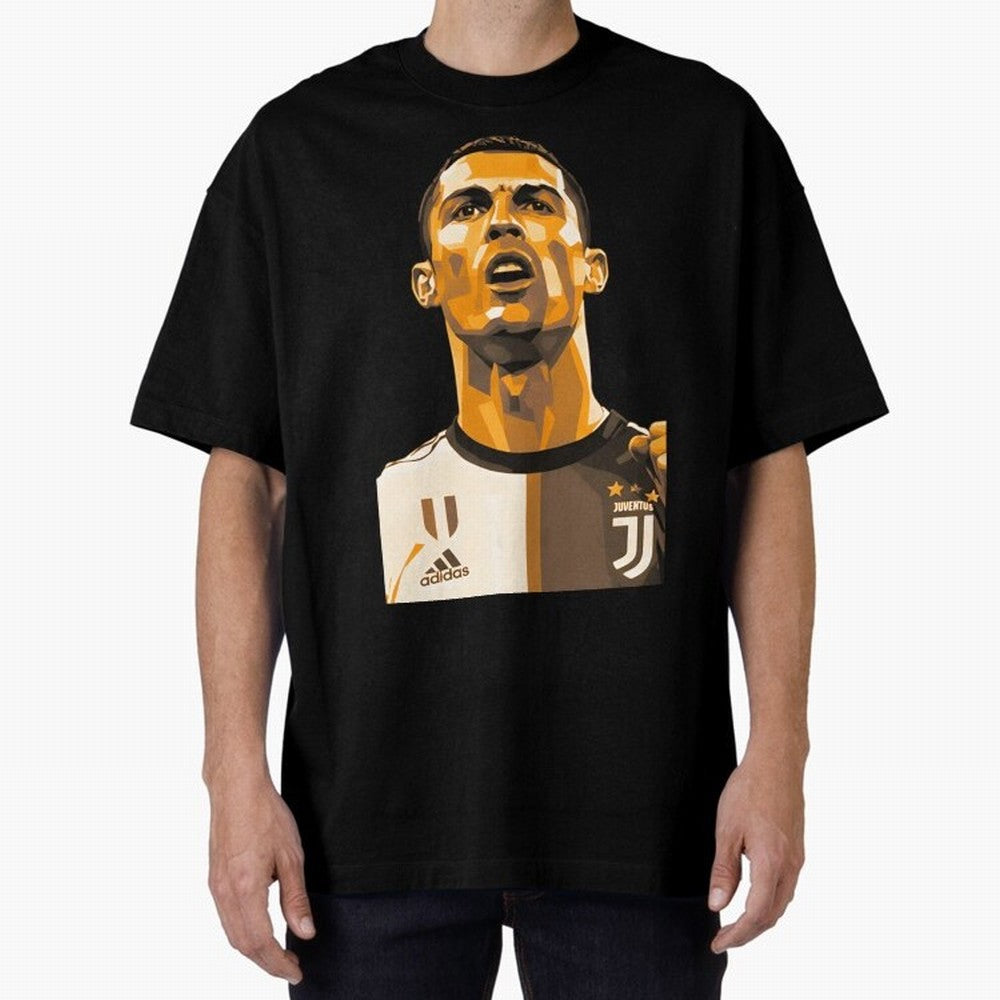 Ronaldo Oversized T-Shirt Bring Stadium Energy to Match Day Hype around FIFA World Cup 2026 USA Canada Mexico, Haaland and Mbappe, Brazil, Goal Celebration Energy, Supporter Heritage, Football Icons and Worldwide Tournament Joy; Great for