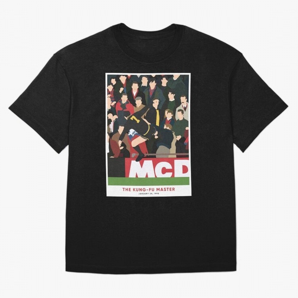 Eric Cantona The Kung-Fu Master Oversized T-Shirt Honor FIFA World Cup 2026 Spirit, Driven by Argentina and Brazil, Mbappe and Neymar, Game Day Rituals, Football Legends, Country Pride and the Road to the Final; Created for Match Day Parties,