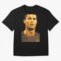 Ronaldo Oversized T-Shirt Represent Football Lovers during FIFA World Cup 2026 USA Canada Mexico for Fans of Neymar, Haaland and Cristiano Ronaldo and Argentina, Bringing Football History, Final Match Energy, Crowd Noise and Once in a Lifetime