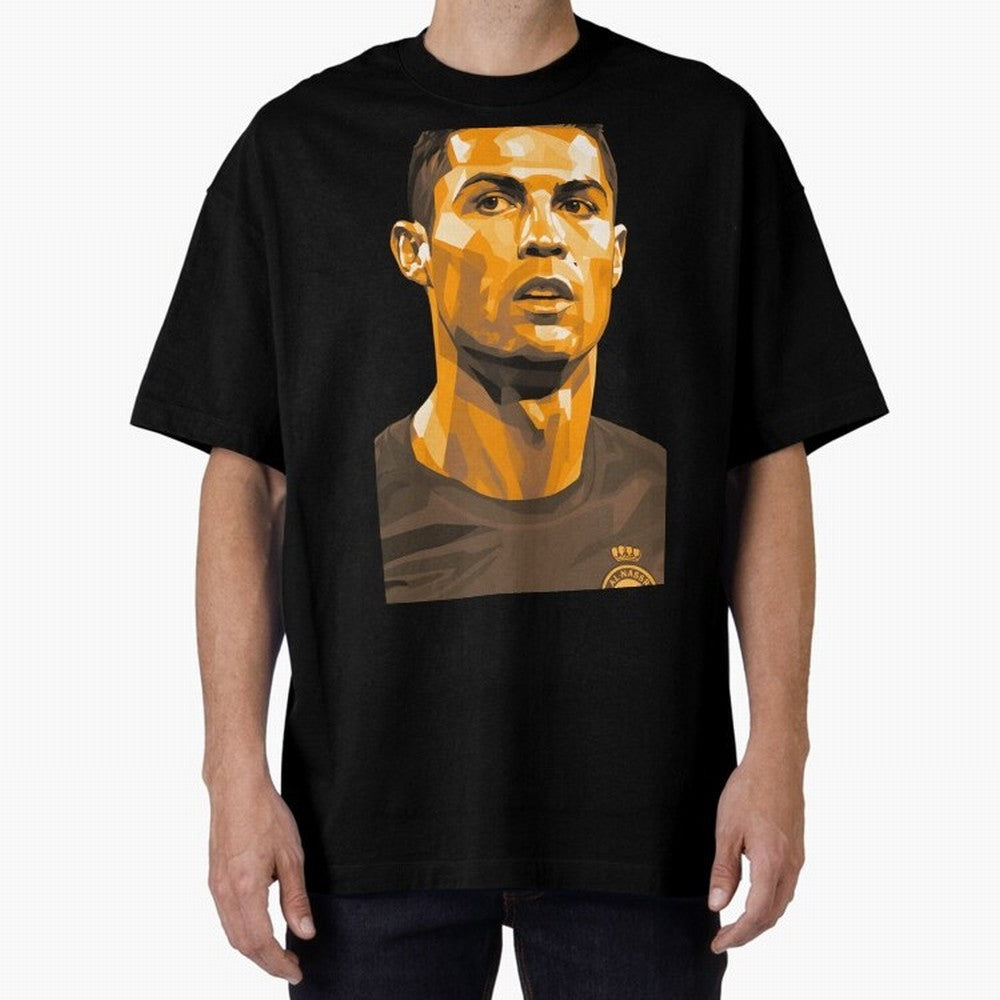 Ronaldo Oversized T-Shirt Represent Football Lovers during FIFA World Cup 2026 USA Canada Mexico for Fans of Neymar, Haaland and Cristiano Ronaldo and Argentina, Bringing Football History, Final Match Energy, Crowd Noise and Once in a Lifetime
