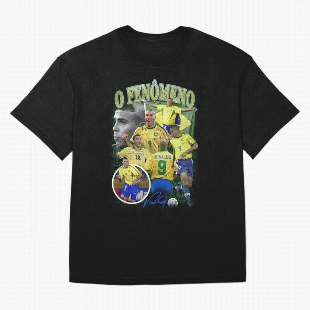 O Fenomeno Ronaldo Oversized T-Shirt Celebrate Every Goal in FIFA World Cup 2026 Group Stage Made for Messi, CR7 and Mbappe, Portugal, Spain and Germany Energy, Tournament Hype, Historic Matchups, Family Viewing Parties and Global Sports Pride;