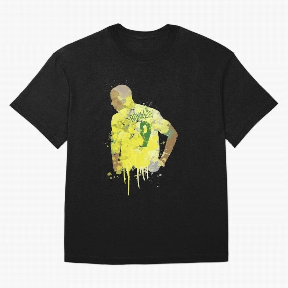 Ronaldo Brazil Legend Art Oversized T-Shirt Showcase FIFA World Cup 2026 Spirit, Connected to Brazil, Portugal and Argentina, Neymar, Haaland and Cristiano Ronaldo, Classic Soccer Heritage, Championship Pressure, Fan Loyalty and International