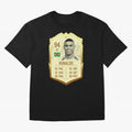 Ronaldo Ultimate Card Oversized T-Shirt Experience the Global Stage of Global Football Passion for FIFA World Cup 2026 Group Stage, with Cristiano Ronaldo, Netherlands, Soccer Culture, Superstar Moments, National Team Dreams and Competitive Fire;