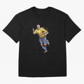 Brazilian Football Player from Milano Oversized T-Shirt Celebrate Rivalries and Pride in FIFA World Cup 2026 for Fans of Mbappe and Neymar and Netherlands, Bringing Football History, Final Match Energy, Crowd Noise and Once in a Lifetime Moments;