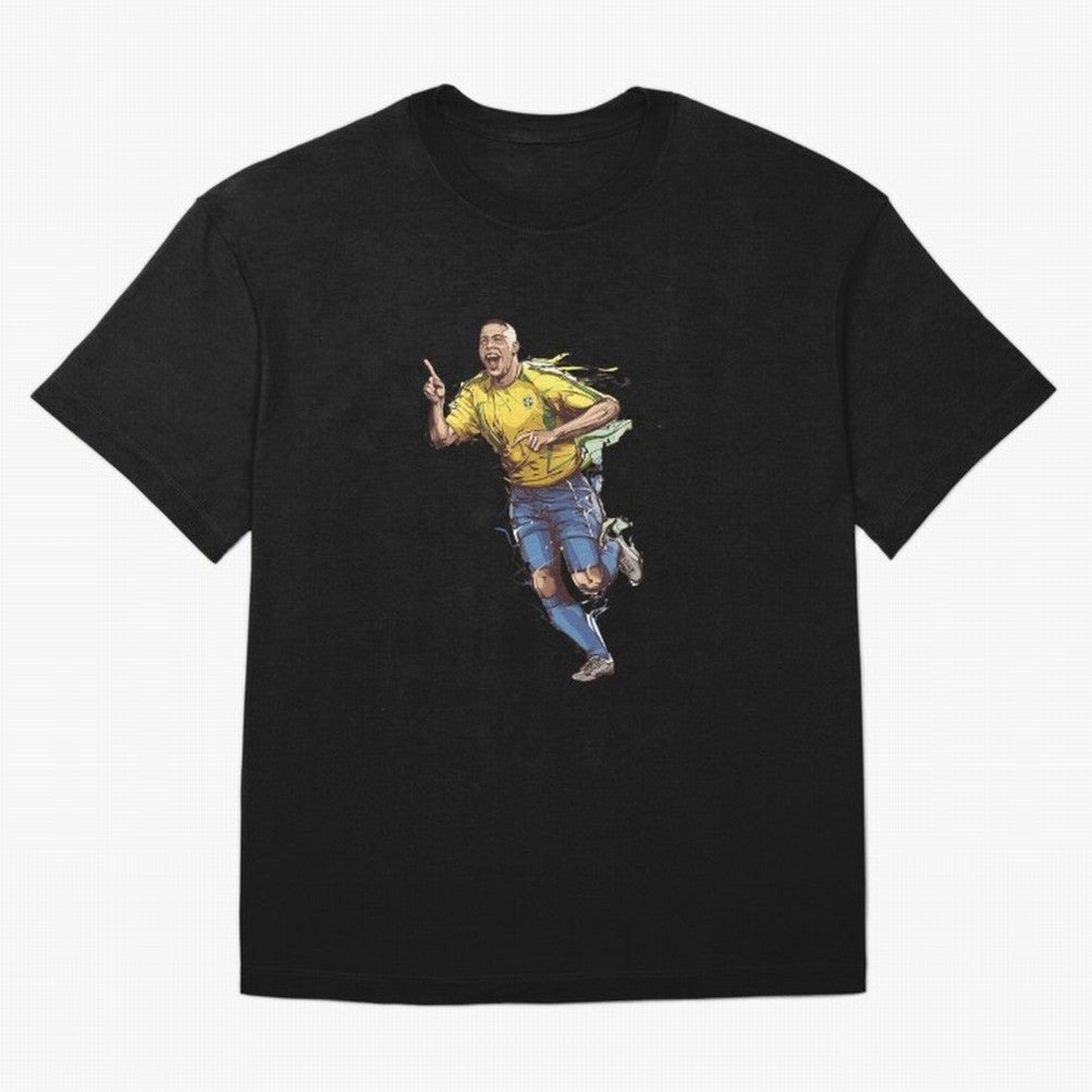 Brazilian Football Player from Milano Oversized T-Shirt Celebrate Rivalries and Pride in FIFA World Cup 2026 for Fans of Mbappe and Neymar and Netherlands, Bringing Football History, Final Match Energy, Crowd Noise and Once in a Lifetime Moments;