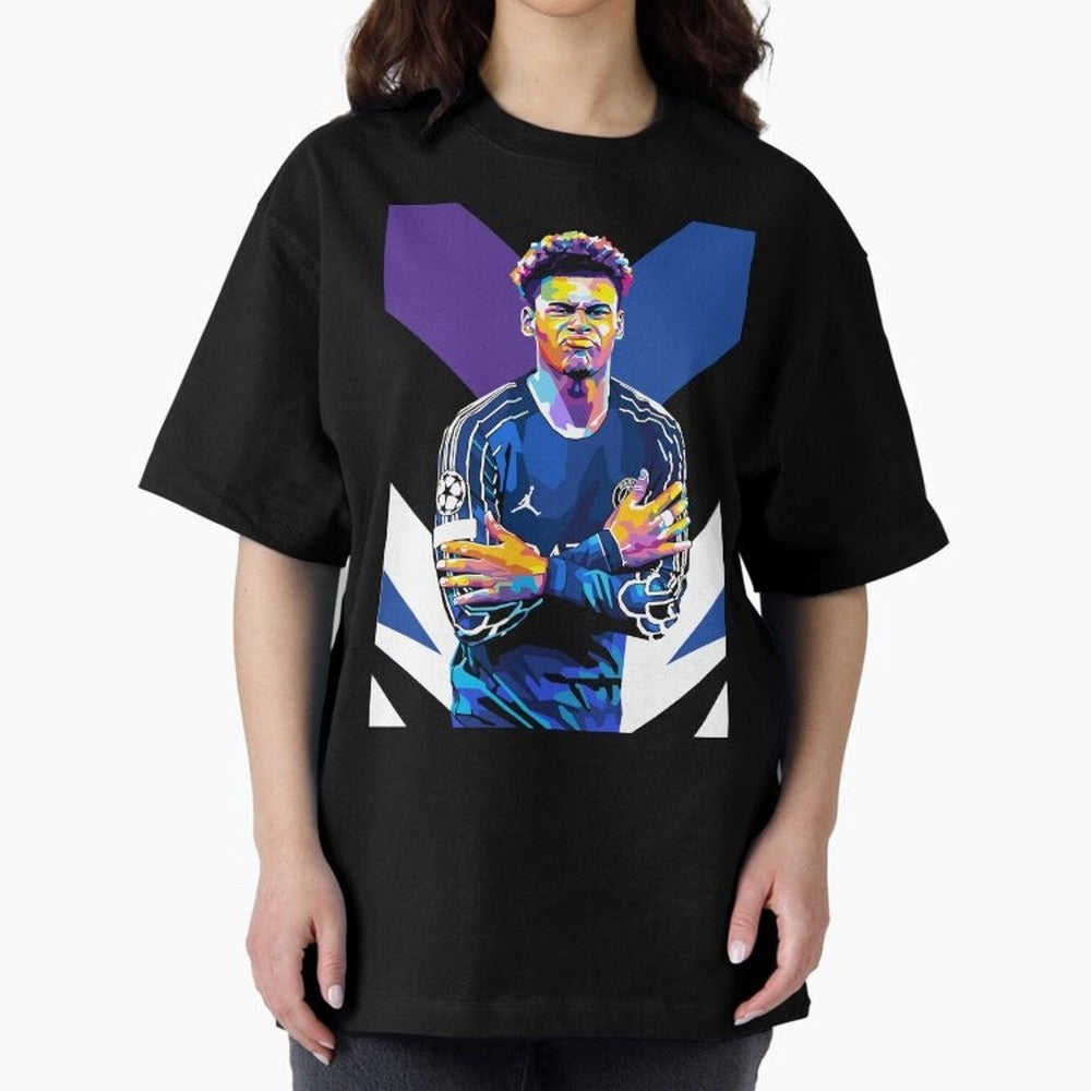 Desire Doue in WPAP Style Oversized T-Shirt Embrace Match Day Hype around FIFA World Cup 2026 Group Stage, Messi, Neymar and Mbappe, Portugal, Football History, Final Match Energy, Crowd Noise and Once in a Lifetime Moments; Perfect for Supporters