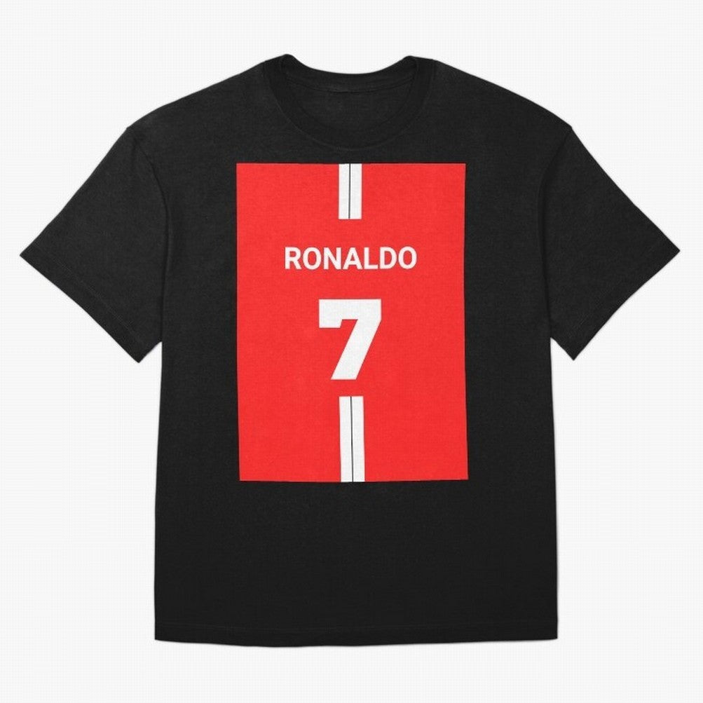 Ronaldo Jersey - 7 Back to Manchester Oversized T-Shirt Experience FIFA World Cup 2026 USA Canada Mexico for Fans of Cristiano Ronaldo, Haaland and CR7 and Spain and Netherlands, Bringing Goal Celebration Energy, Supporter Heritage, Football Icons