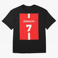 Ronaldo Jersey - 7 Back to Manchester Oversized T-Shirt Experience FIFA World Cup 2026 USA Canada Mexico for Fans of Cristiano Ronaldo, Haaland and CR7 and Spain and Netherlands, Bringing Goal Celebration Energy, Supporter Heritage, Football Icons