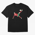 Cristiano Ronaldo CR7 Portugal Oversized T-Shirt Remember Iconic Moments from FIFA World Cup 2026 with Mbappe, Netherlands Energy, Worldwide Fan Energy, Dramatic Goals, Stadium Lights and Championship Celebrations; Great for Supporters Who Love
