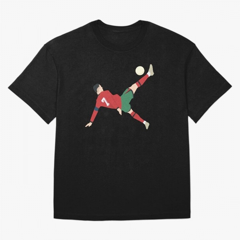 Cristiano Ronaldo CR7 Portugal Oversized T-Shirt Remember Iconic Moments from FIFA World Cup 2026 with Mbappe, Netherlands Energy, Worldwide Fan Energy, Dramatic Goals, Stadium Lights and Championship Celebrations; Great for Supporters Who Love