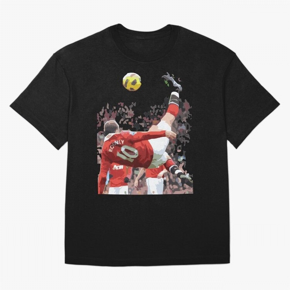 WAYNE ROONEY Oversized T-Shirt Back Your Heroes with Match Day Hype around FIFA World Cup 2026 Group Stage, CR7 and Messi, England and Germany, Tournament Hype, Historic Matchups, Family Viewing Parties and Global Sports Pride; Perfect for Fans,