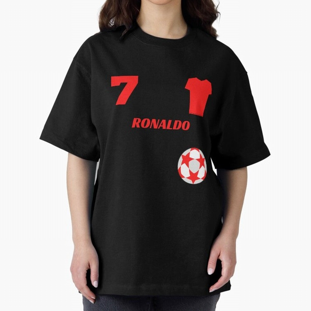 Ronaldo 7 - Man U Back to Manchester Oversized T-Shirt Feel the Roar of FIFA World Cup 2026 Group Stage Spirit, Inspired by Spain, Mbappe and Neymar, Football Passion, Legendary Performances, Festival Vibes and Supporter Community; Built for