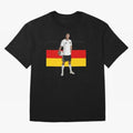Michael Ballack - German Football Legend Oversized T-Shirt Celebrate the Magic of FIFA World Cup 2026 USA Canada Mexico Connected to Cristiano Ronaldo, Haaland and CR7, Brazil, Portugal and Argentina Energy, Retro Football Energy, Iconic Rivalries,