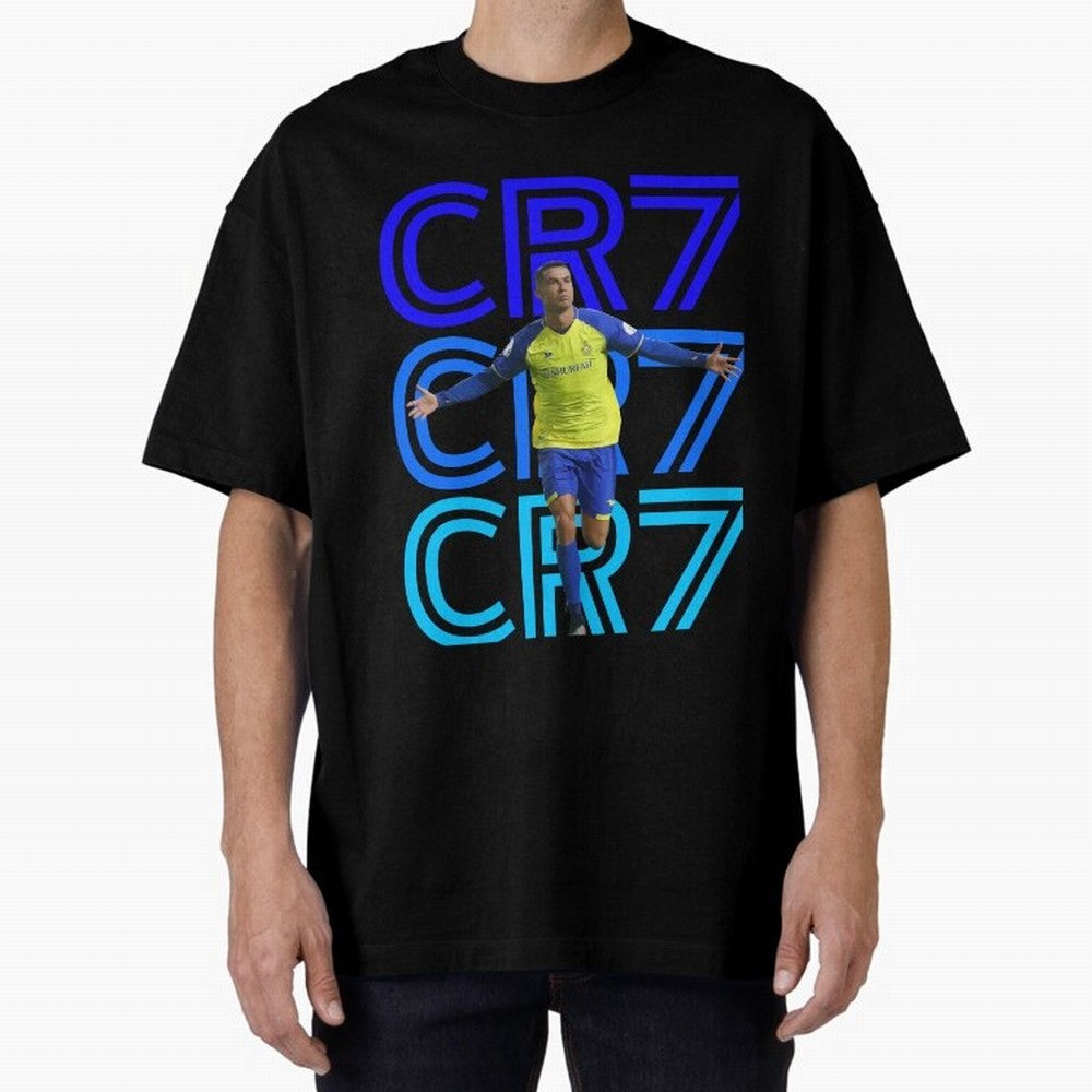 Christiano Ronaldo CR7 Oversized T-Shirt Experience FIFA World Cup 2026 Group Stage for Fans of CR7 and Spain and Netherlands, Bringing Tournament Hype, Historic Matchups, Family Viewing Parties and Global Sports Pride; Created for Match Day
