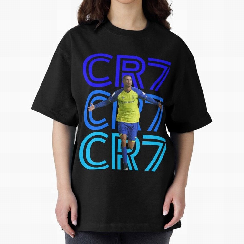Christiano Ronaldo CR7 Oversized T-Shirt Experience FIFA World Cup 2026 Group Stage for Fans of CR7 and Spain and Netherlands, Bringing Tournament Hype, Historic Matchups, Family Viewing Parties and Global Sports Pride; Created for Match Day