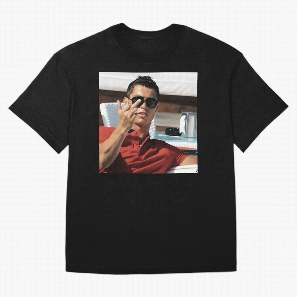 Ronaldo Oversized T-Shirt Celebrate the Stars of Match Day Hype around FIFA World Cup 2026 USA Canada Mexico, Haaland, Argentina and Brazil, Football Festival Excitement, Trophy Ambitions, Country Rivalries and Star Player Buzz; Ideal for