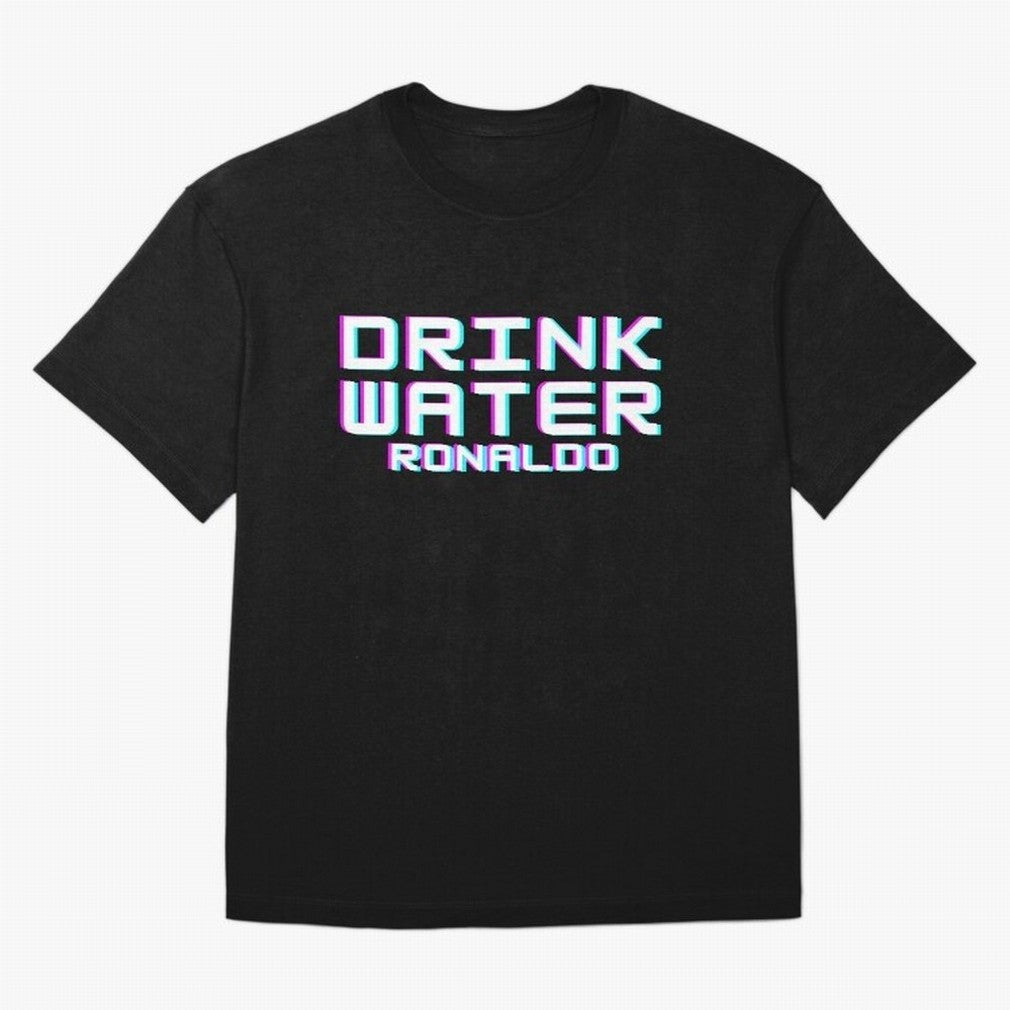 drink water ronaldo Oversized T-Shirt Celebrate Global Passion for FIFA World Cup 2026 Group Stage Spirit, Filled with Argentina, France and Brazil, Cristiano Ronaldo, Stadium Memories, Football Loyalty, International Chants and Championship