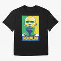 Ronaldo - BRAZIL Oversized T-Shirt Upgrade the FIFA World Cup 2026 Group Stage Journey through Cristiano Ronaldo Highlights, England and Germany Pride, Classic Soccer Heritage, Championship Pressure, Fan Loyalty and International Pride; Made for