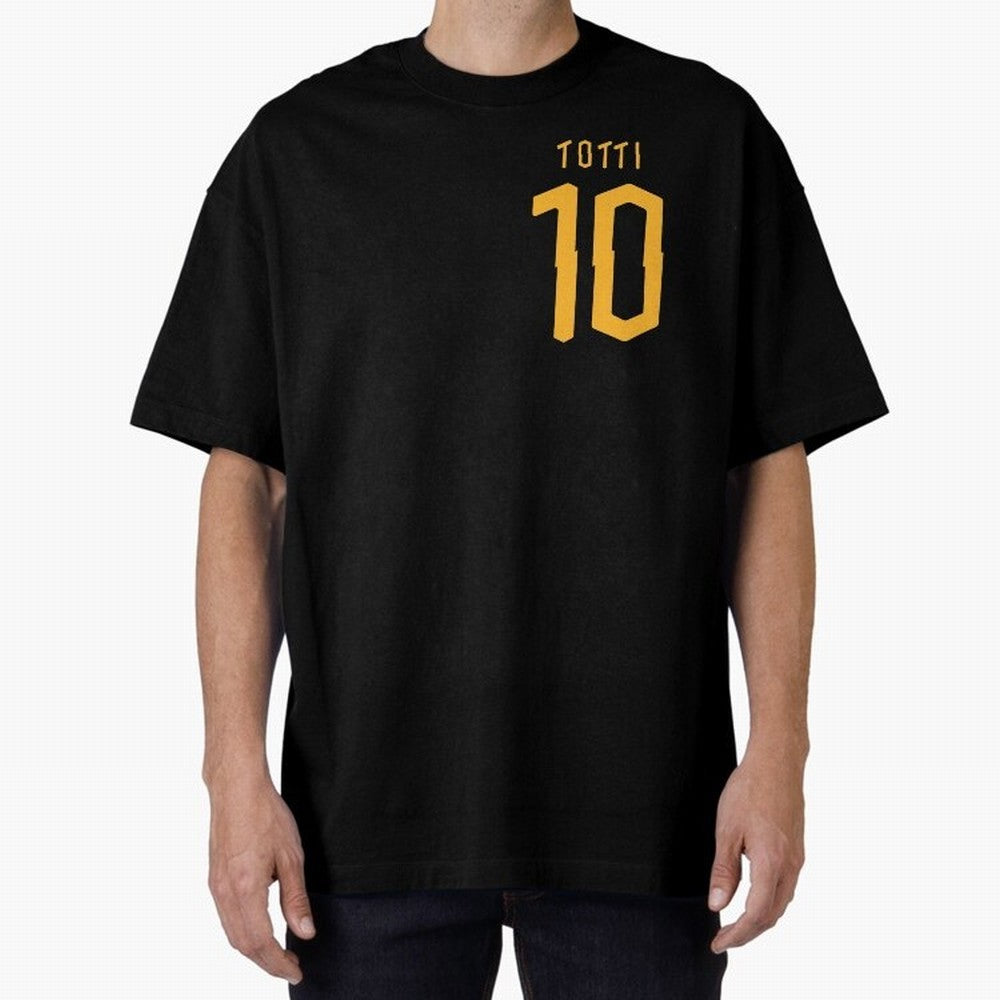 Totti 2020 Oversized T-Shirt Make Your Look Match Match Day Hype around FIFA World Cup 2026 USA Canada Mexico, CR7 and Messi, England and Germany, Stadium Chants, National Pride, Trophy Dreams and Unforgettable Football Memories; Great for