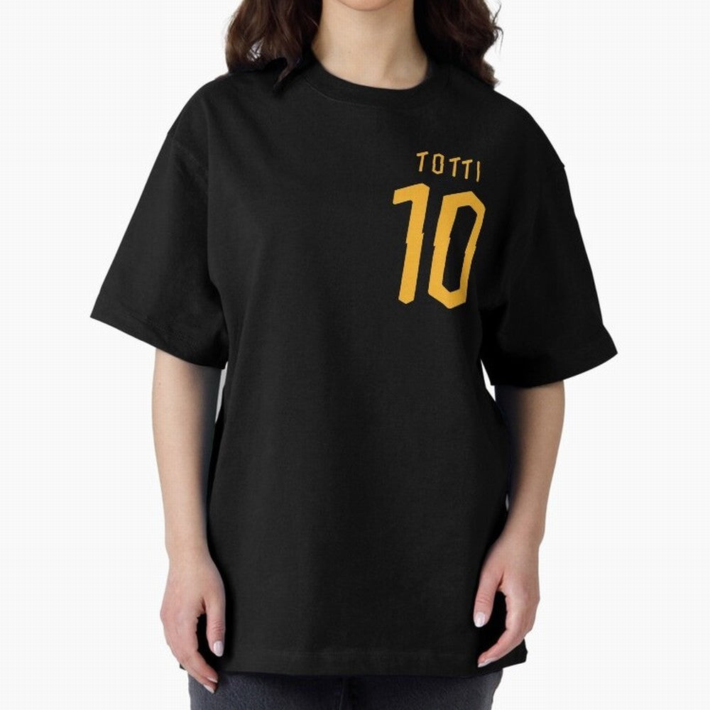 Totti 2020 Oversized T-Shirt Make Your Look Match Match Day Hype around FIFA World Cup 2026 USA Canada Mexico, CR7 and Messi, England and Germany, Stadium Chants, National Pride, Trophy Dreams and Unforgettable Football Memories; Great for