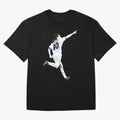 Roberto Baggio - Italy | Mbappe gift Oversized T-Shirt Represent Football Lovers during Global Football Passion for FIFA World Cup 2026 USA Canada Mexico, Centered on CR7 and Messi, Spain, Championship Spirit, Famous Goals, Roaring Crowds and