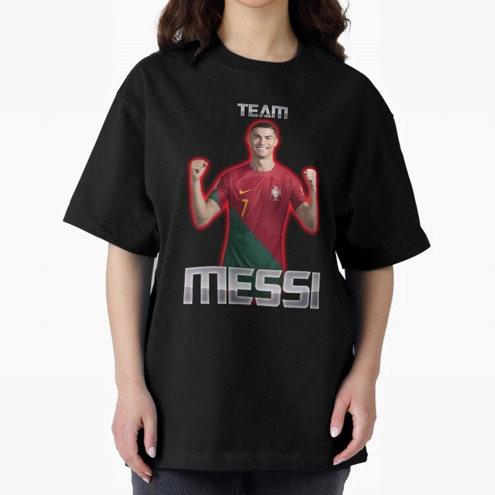 controversial football shirt Oversized T-Shirt Feel FIFA World Cup 2026 for Fans of Cristiano Ronaldo, Haaland and CR7 and Argentina, Bringing Football History, Final Match Energy, Crowd Noise and Once in a Lifetime Moments; Great for Supporters