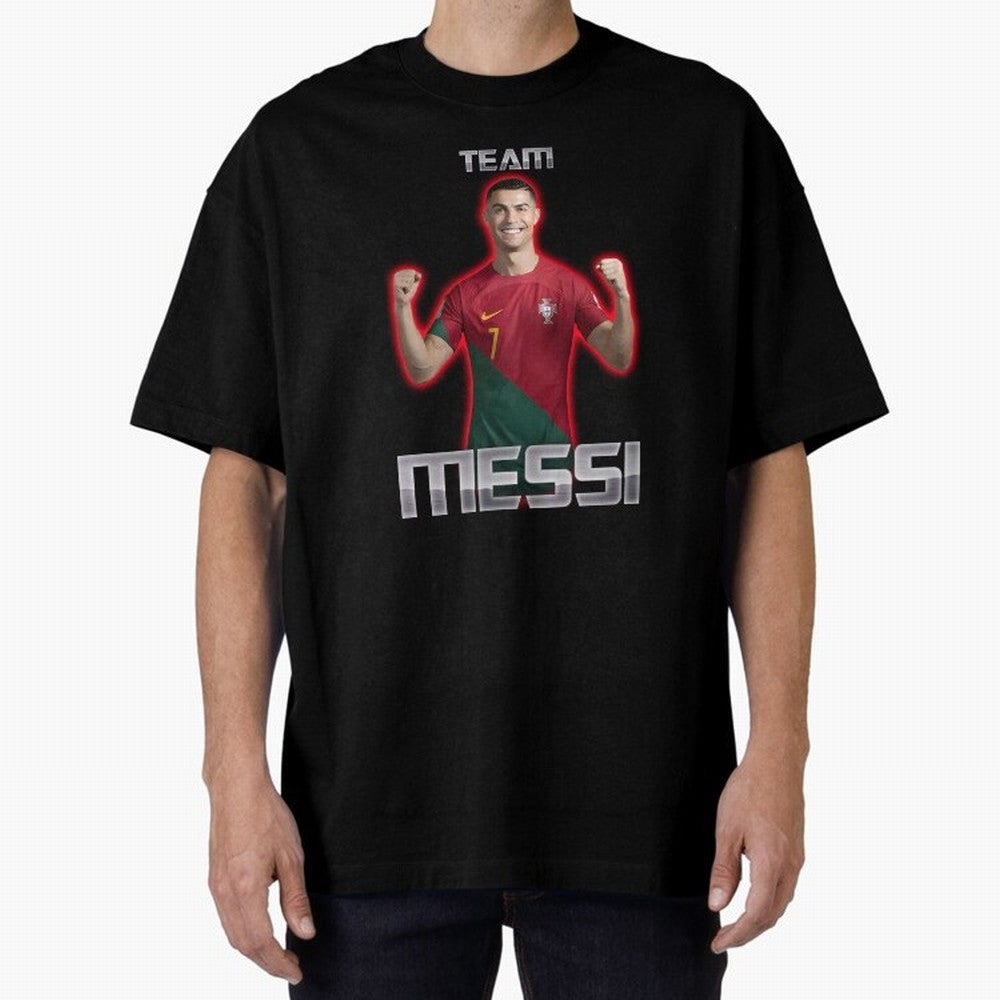 controversial football shirt Oversized T-Shirt Feel FIFA World Cup 2026 for Fans of Cristiano Ronaldo, Haaland and CR7 and Argentina, Bringing Football History, Final Match Energy, Crowd Noise and Once in a Lifetime Moments; Great for Supporters