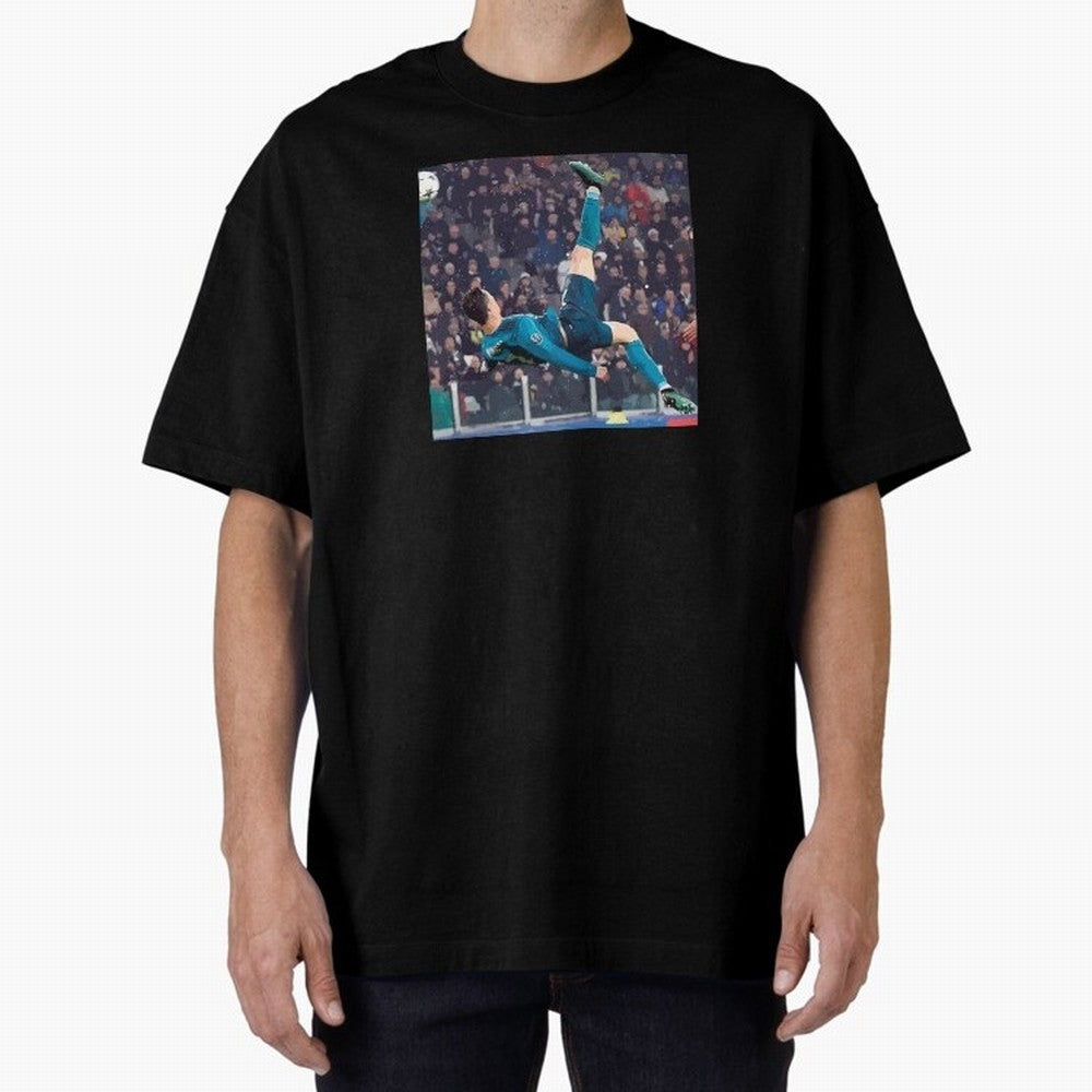 Chilean from CR7 Oversized T-Shirt Refresh FIFA World Cup 2026 for Fans of Haaland and Mbappe and Argentina and Brazil, Bringing Vintage Soccer Flavor, Modern Football Stars, National Flags and Final Night Emotion; Built for Supporters Chasing