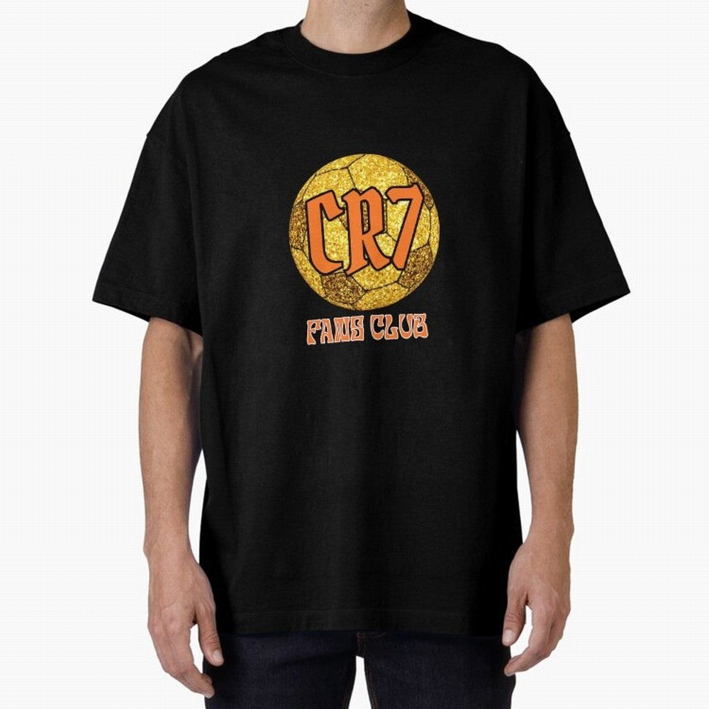 CR7 ORANGE Oversized T-Shirt Carry National Pride through FIFA World Cup 2026 USA Canada Mexico for Fans of CR7 and Brazil, Portugal and Argentina, Bringing Match Day Excitement, Supporter Culture, Golden Goals and Global Football Passion; Perfect